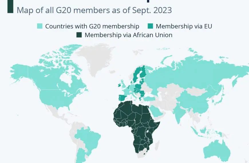 G20 에서 G21 으로 with 아프리카 연합(AU)